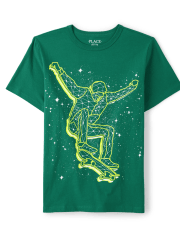 Boys Galaxy Skater Graphic Tee
