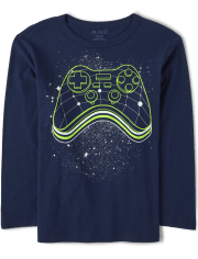 Boys Game Controller Graphic Tee