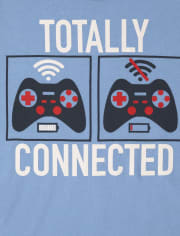 Boys Totally Connected Graphic Tee