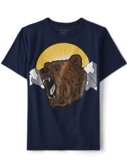 Boys Bear Graphic Tee