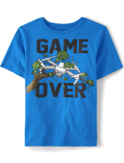 Boys Game Over Graphic Tee