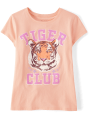 Girls Tiger Club Graphic Tee