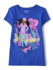 Girls NYC Girl Graphic Tee