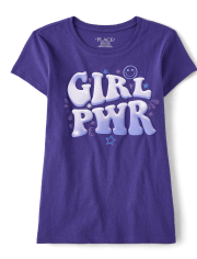 Girls Girl Power Graphic Tee