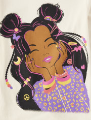 Girls Smile Graphic Tee