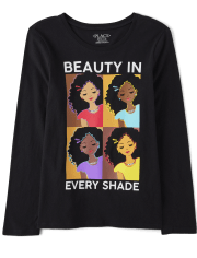 Girls Beauty Graphic Tee