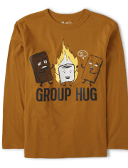 Boys Group Hug Graphic Tee