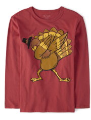 Boys Turkey Dab Graphic Tee