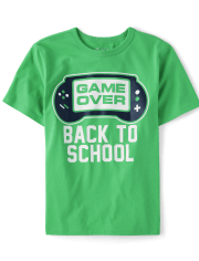 Boys Game Over Graphic Tee
