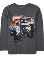 Boys Truck Graphic Tee