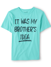 Boys Brother's Idea Graphic Tee