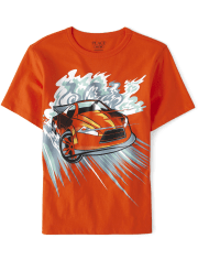Boys Sports Car Graphic Tee