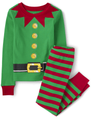Children's elf pajamas outlet