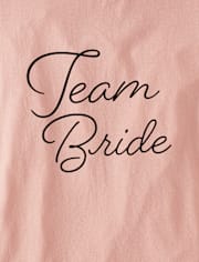 Camiseta para dormir nupcial para mujer