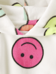 Toddler Girls Print Glacier Fleece Hoodie