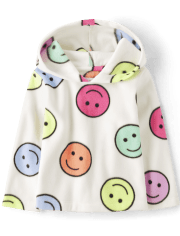 Toddler Girls Print Glacier Fleece Hoodie