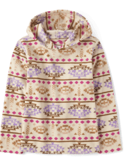 Sudadera con capucha de polar para niñas con estampado Glacier