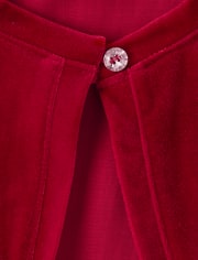 Bolero de terciopelo para niñas