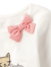 Conjunto de 2 piezas para niñas pequeñas Paris