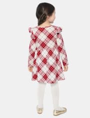 Baby And Toddler Girls Plaid Everyday Dress