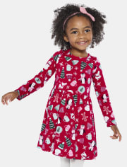 Baby And Toddler Girls Christmas Everyday Dress
