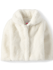 Toddler Girls Faux Fur Coat