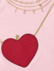 Toddler Girls Heart 3-Piece Outfit Set