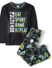 Pijama Boys Eat Sport Game Repetir