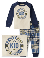 Baby And Toddler Boys Best Kid Snug Fit Cotton Pajamas