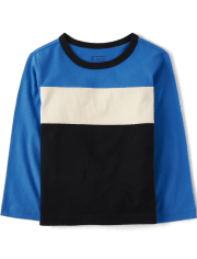 Baby And Toddler Boys Colorblock Top