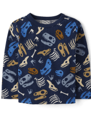 Camiseta térmica Dino para bebés y niños pequeños