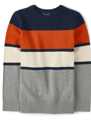 Boys Colorblock Sweater