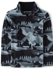 Boys Mountain Glacier Fleece Half-Zip Pullover