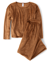 Pijamas de terciopelo para mujer