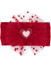 Baby Girls Heart Headwrap