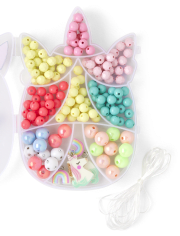 Girls Unicorn DIY Beaded Bracelet Set