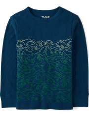 Camiseta térmica de montaña para niño