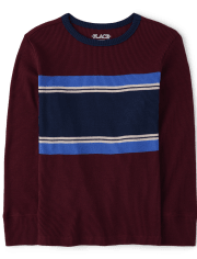 Boys Colorblock Thermal Top
