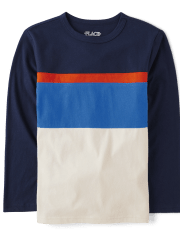 Boys Colorblock Top