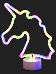 Luz LED Unicornio para niñas