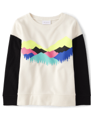 Girls Mountain Fleece Sweatshirt