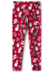 Leggings imprimés pour filles
