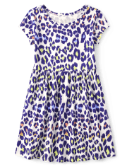 Vestido diario estampado para niñas