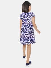 Vestido diario estampado para niñas
