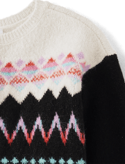Girls Fairisle Sweater