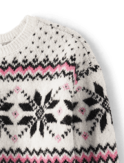 Girls Fairisle Sweater