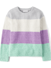 Girls Colorblock Sweater
