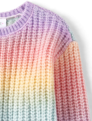 Girls Ombre Sweater