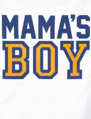 Baby And Toddler Boys Mama's Boy Graphic Tee