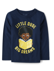 Baby And Toddler Boys Little Dude Graphic Tee